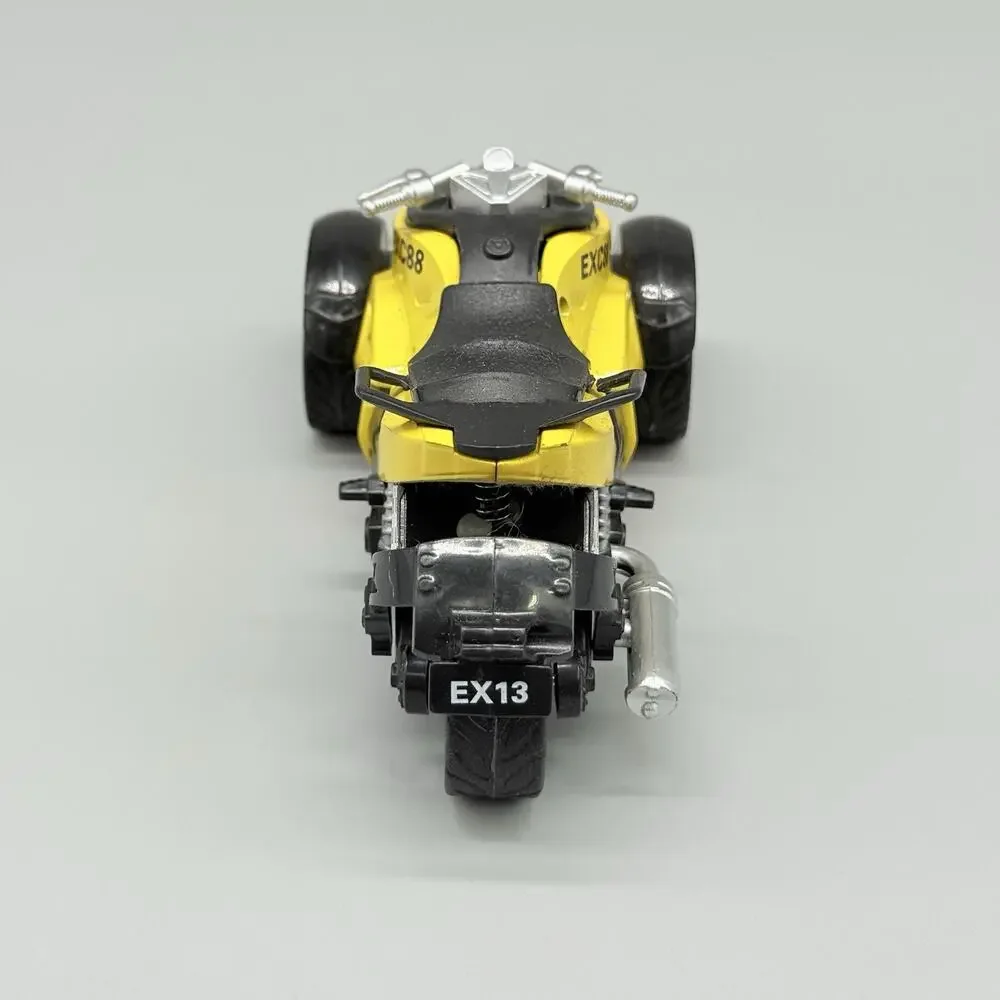 Welly Excite Extreme Vehicle EX-X EXC88 Pull Back Yellow & Black Toy Vehicle